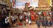 James Tissot Pape a Jerusalem oil painting